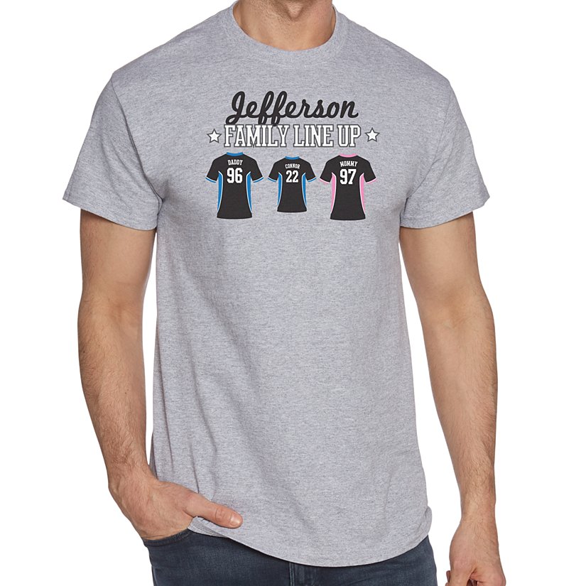 All-Star Family Sports Personalized T-Shirt