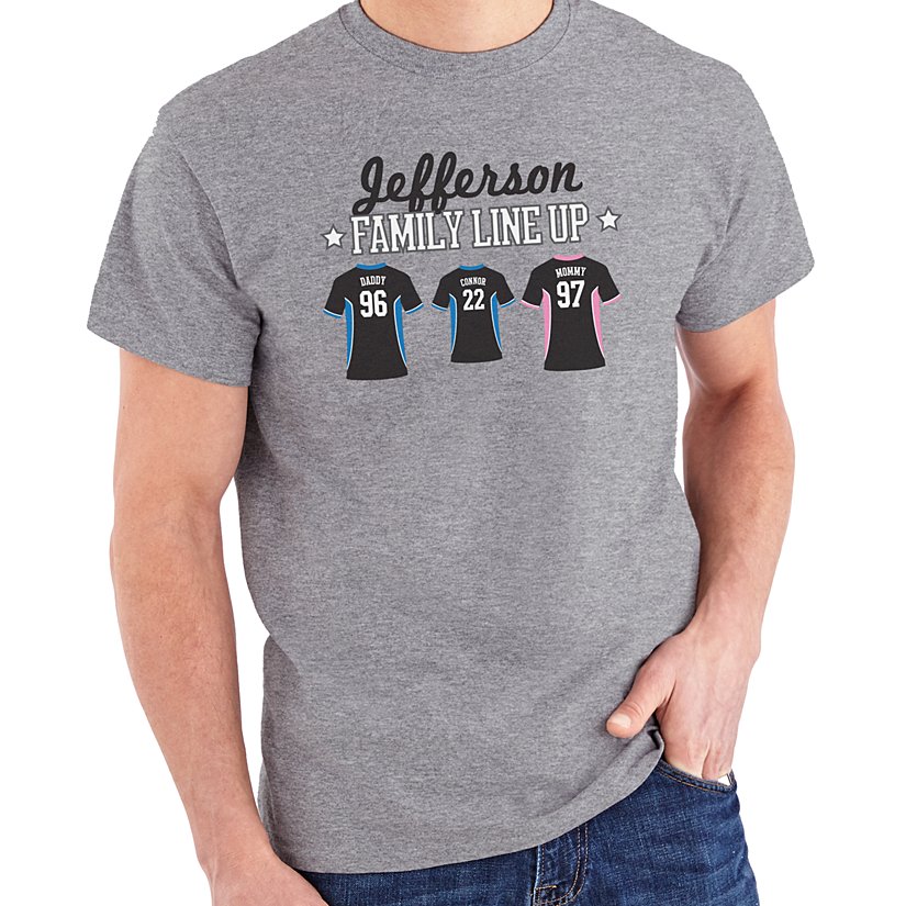 All-Star Family Sports Personalized T-Shirt