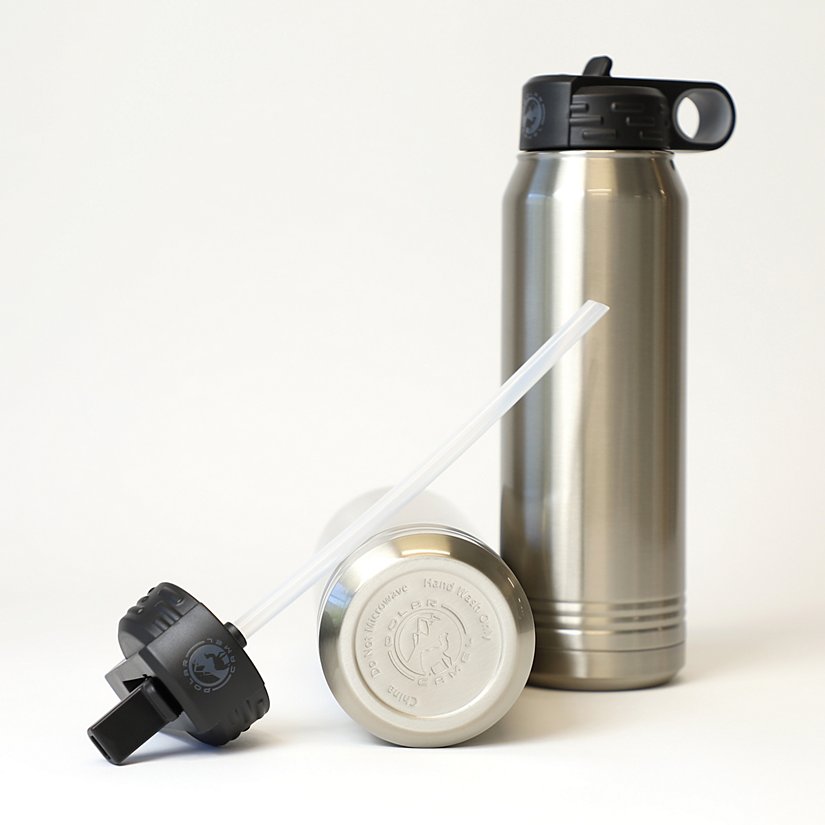 Adorable & Beachy Personalized Stainless Steel Water Bottle
