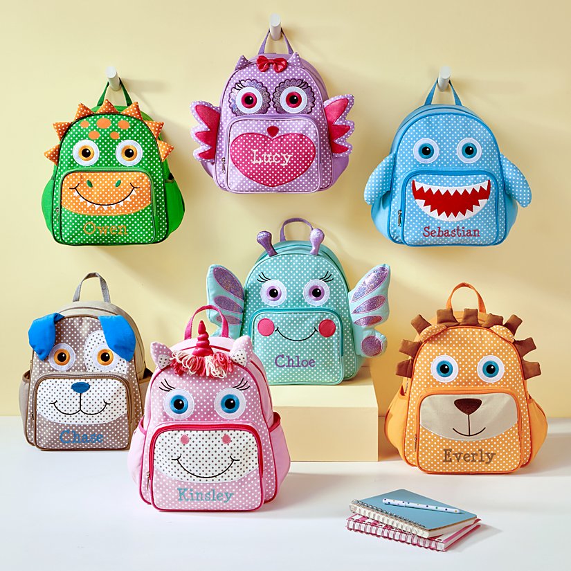 Adorable Animal Personalized Backpacks