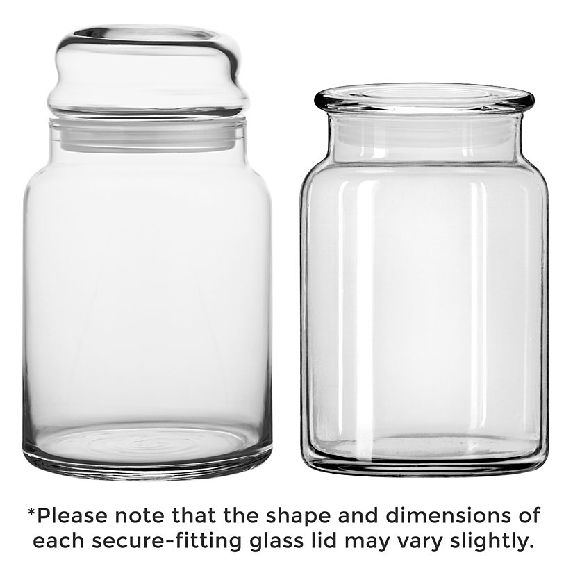 Sweet Sentiments Glass Treat Jar 5 Sweet Sentiments Glass Treat Jar