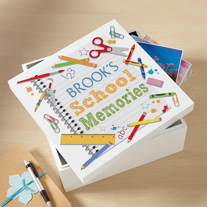 Academic Years Personalized Memory Box