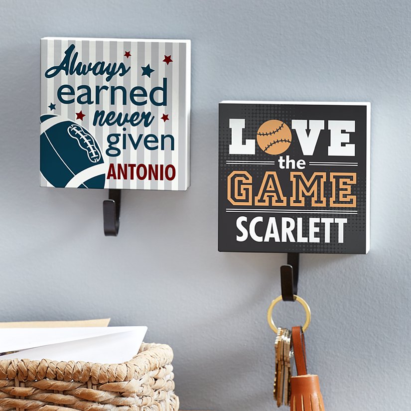 Athletic Medal Personalized Display Hook