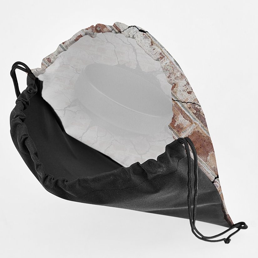 Multi-Sports Personalized Allover Print Drawstring Bags
