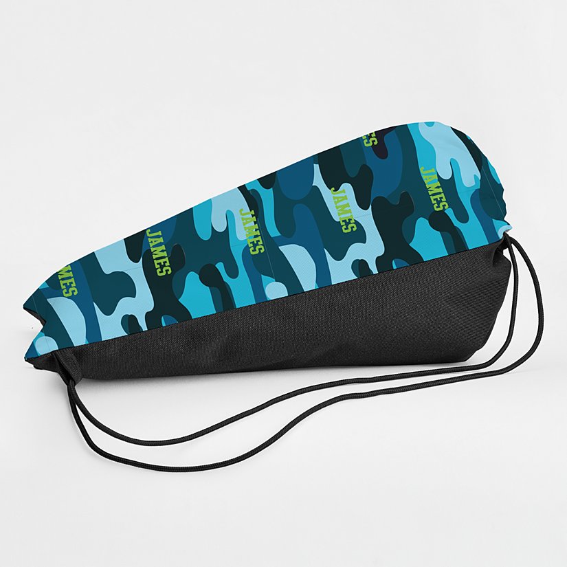 Camouflage Name Personalized Allover Print Drawstring Bags 3 Camouflage Name Personalized Allover Print Drawstring Bags