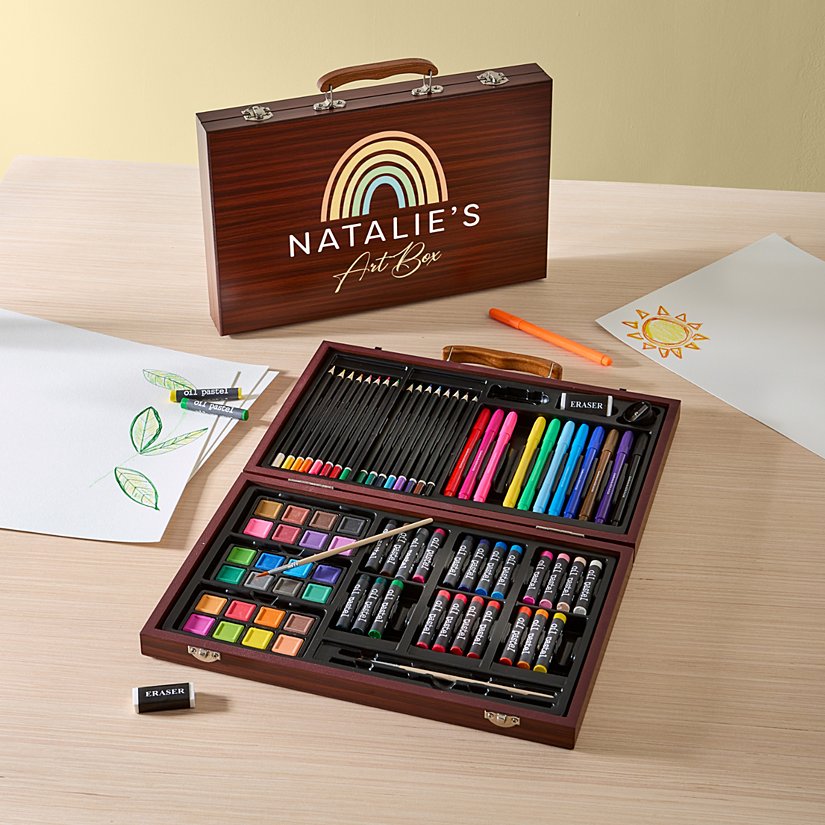 80-Piece Creative Personalized Art Set Collection