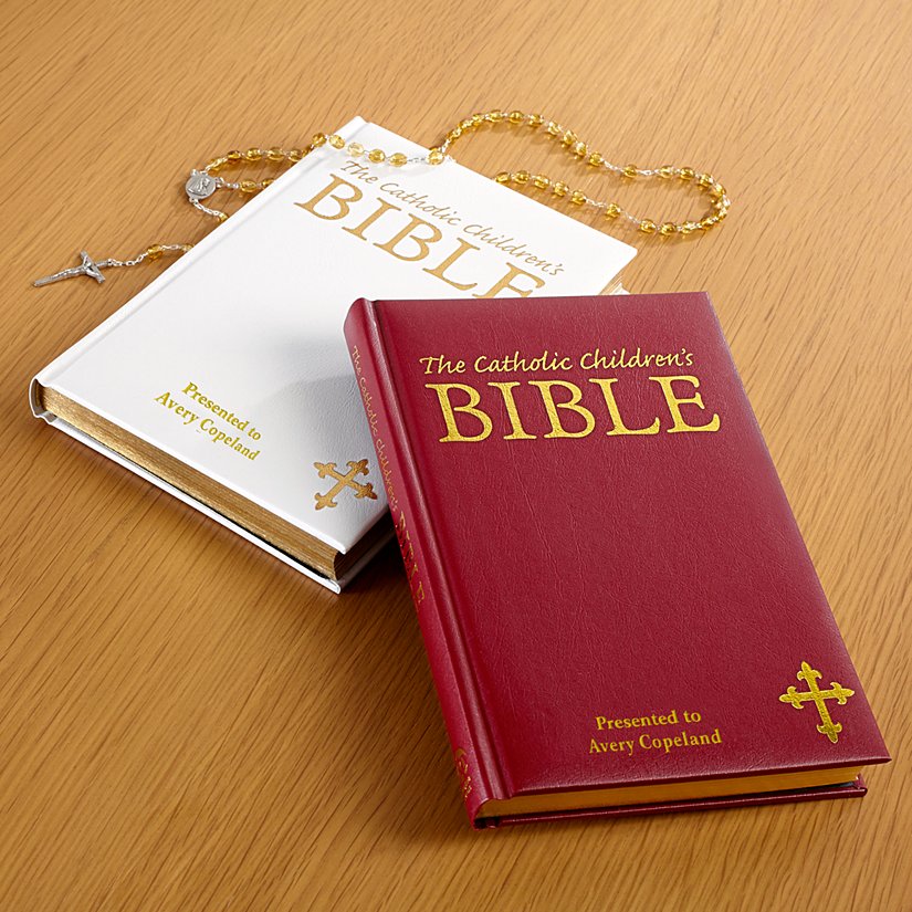 Catholic Children's Personalized Bible for Kids