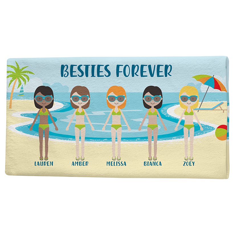 A Day At The Beach Towel