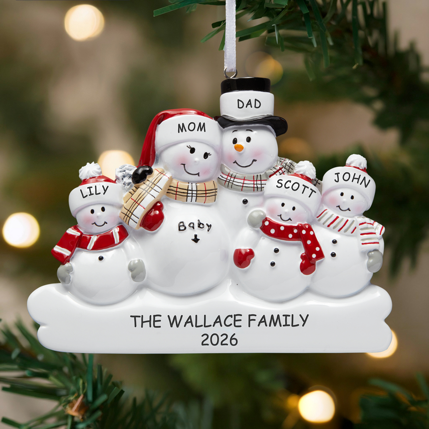 We're Expecting Family Ornament
