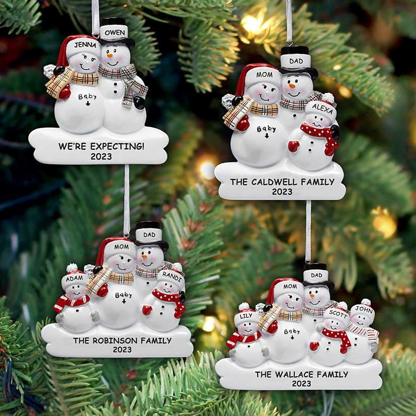 We're Expecting Family Ornament