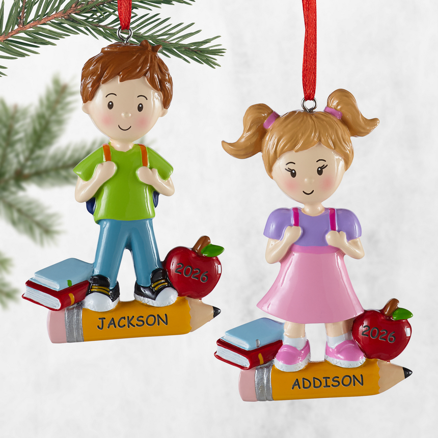 First Day of School Ornament