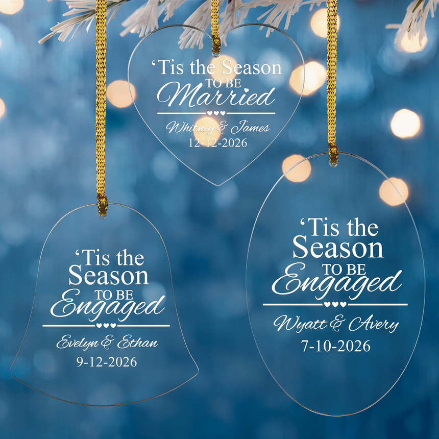 'Tis the Season Acrylic Ornament