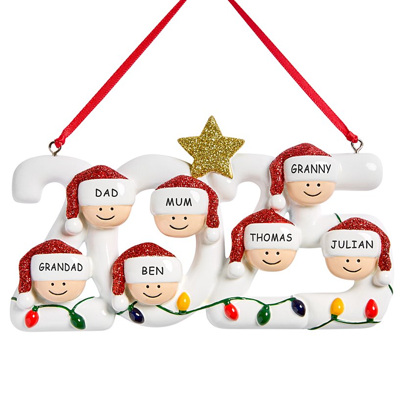 2024 Holiday Family Ornament