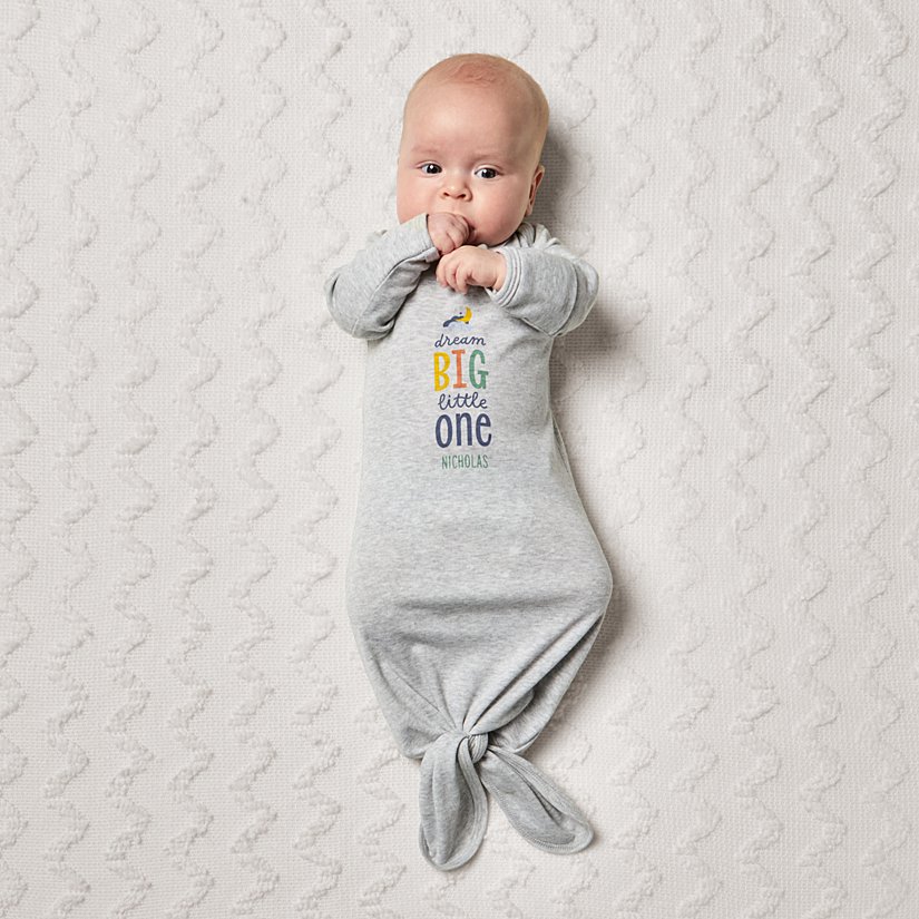 Big Dreams Baby Knotted Gown