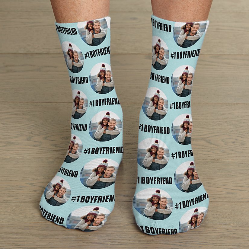 #1 Photo Message Socks