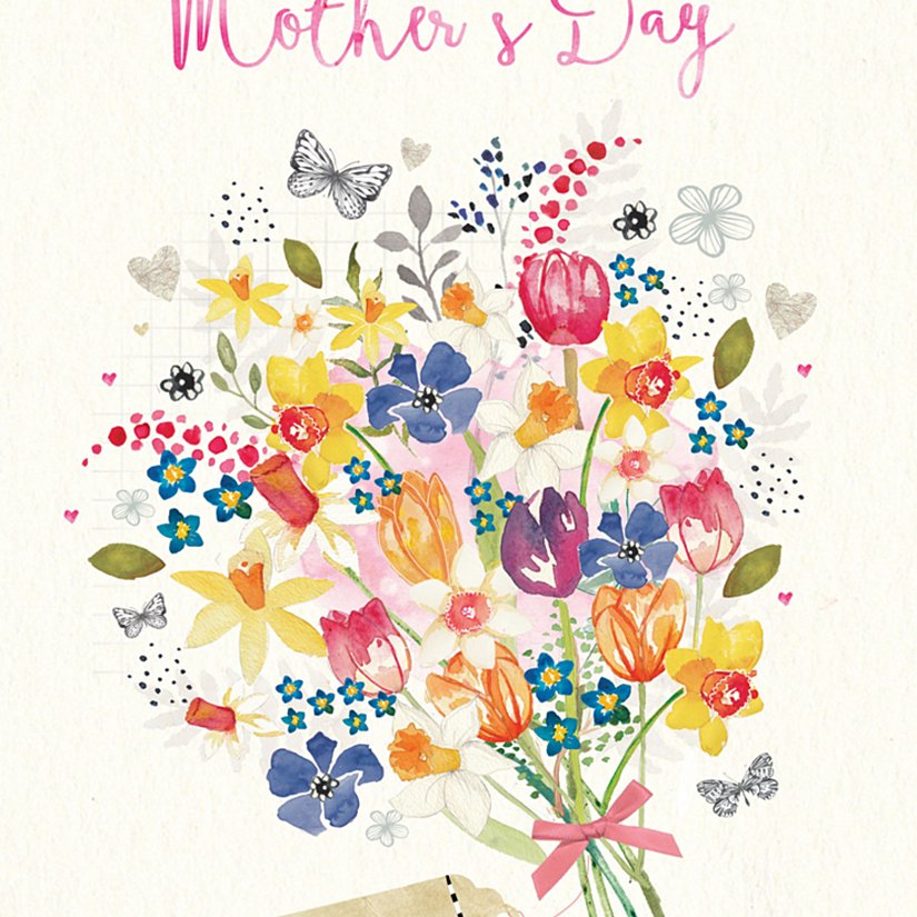 Moms Day Bouquet Gift Card