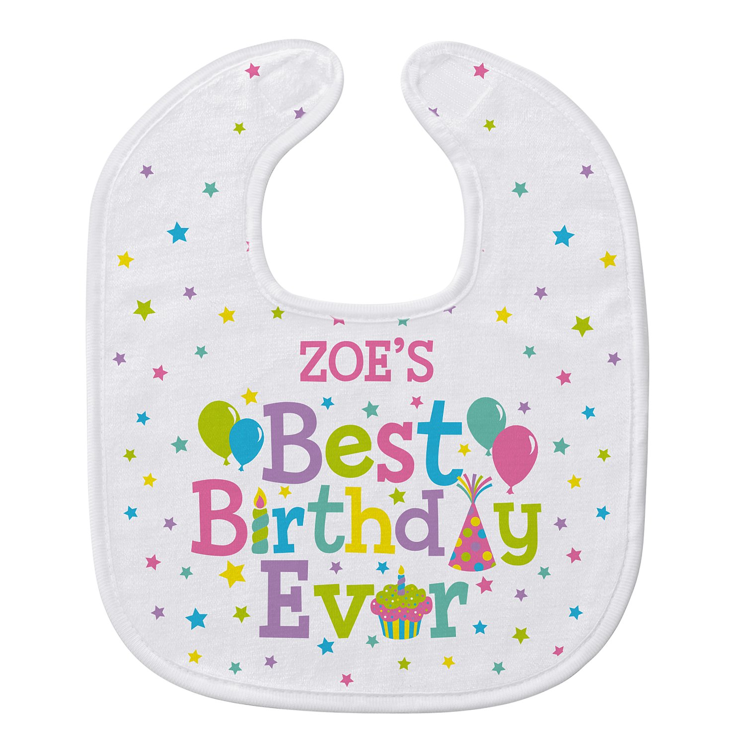 Best Birthday Ever Bib - Girl