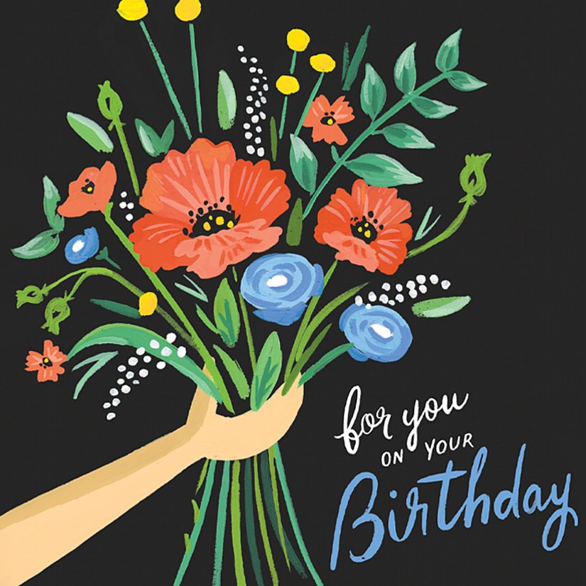 Birthday Bouquet Gift Card