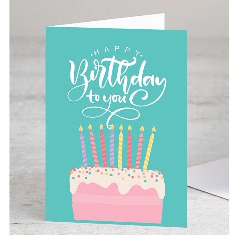 Birthday Cake Gift Card