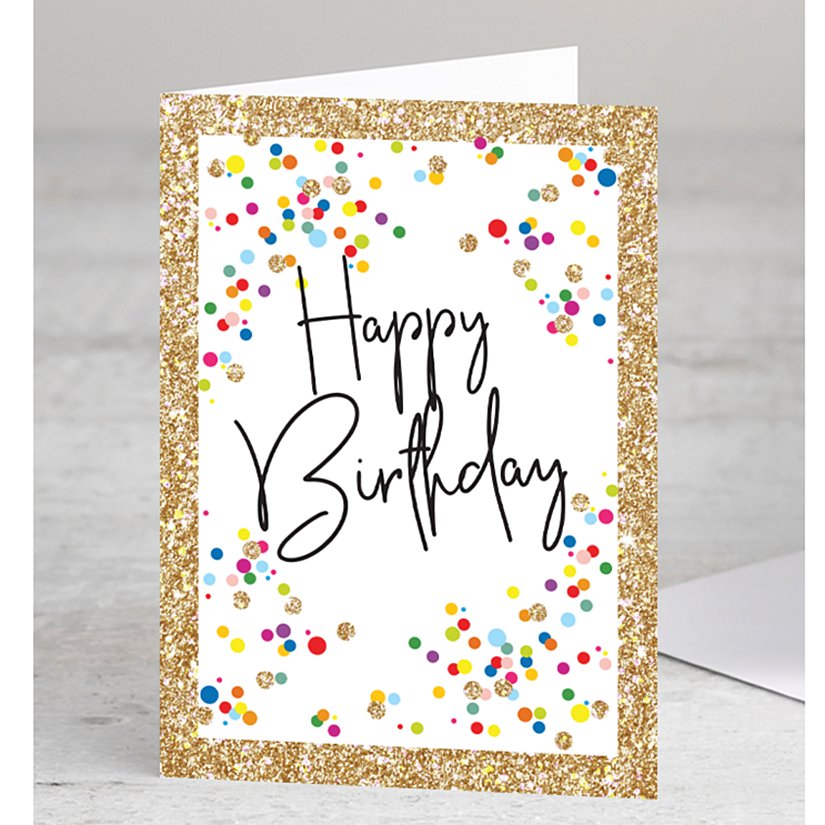 Birthday Confetti Gift Card