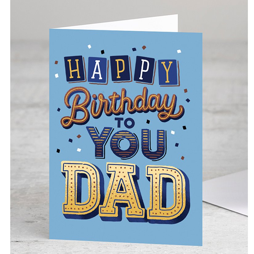 Dad Birthday Gift Card