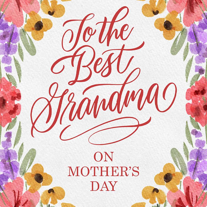 Grandma Mother's Day Gift Card