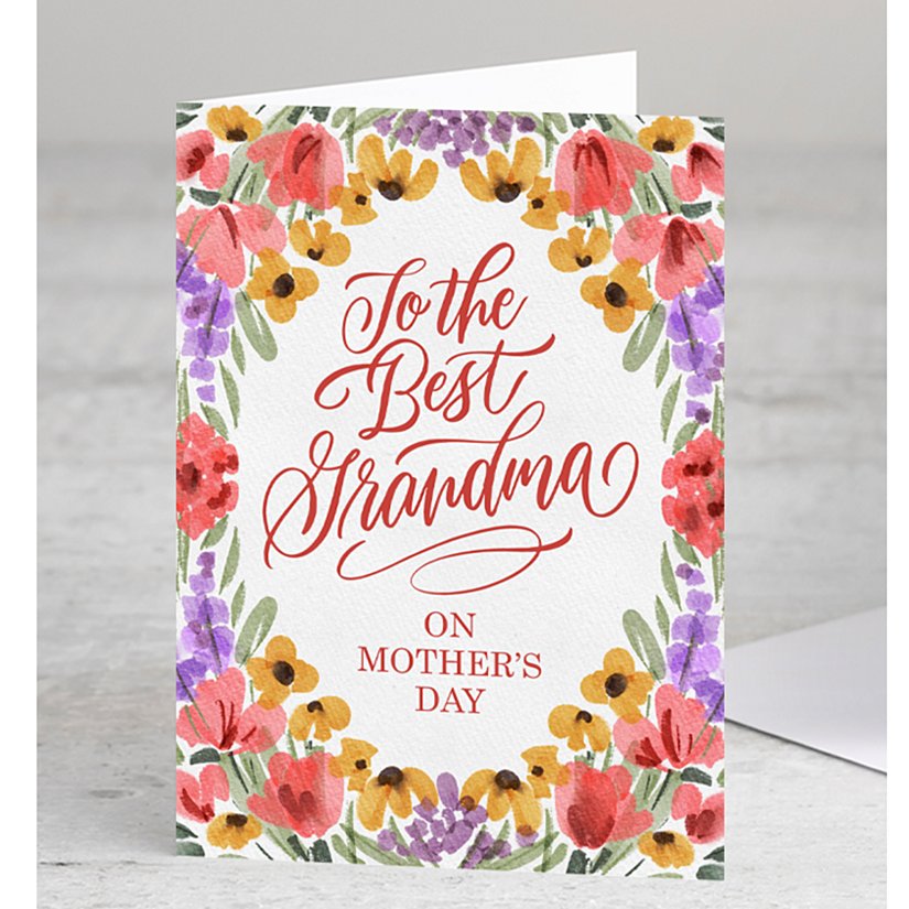Grandma Mother's Day Gift Card