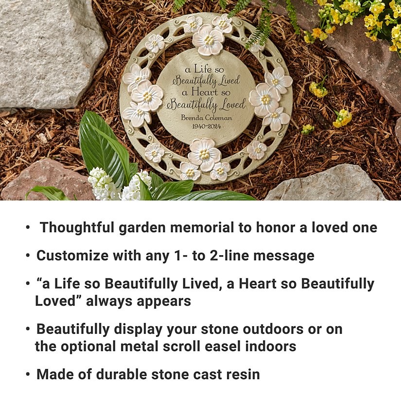 A Beautiful Life Sympathy Stepping Stone