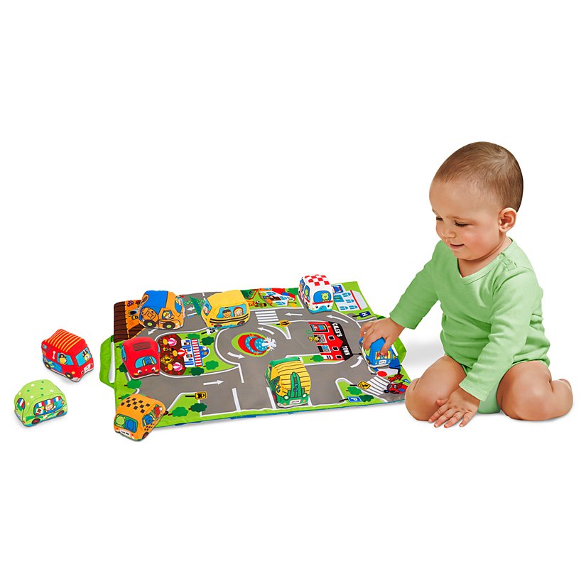 Melissa & Doug Take-Along Town Playmat 3 Melissa & Doug Take-Along Town Playmat