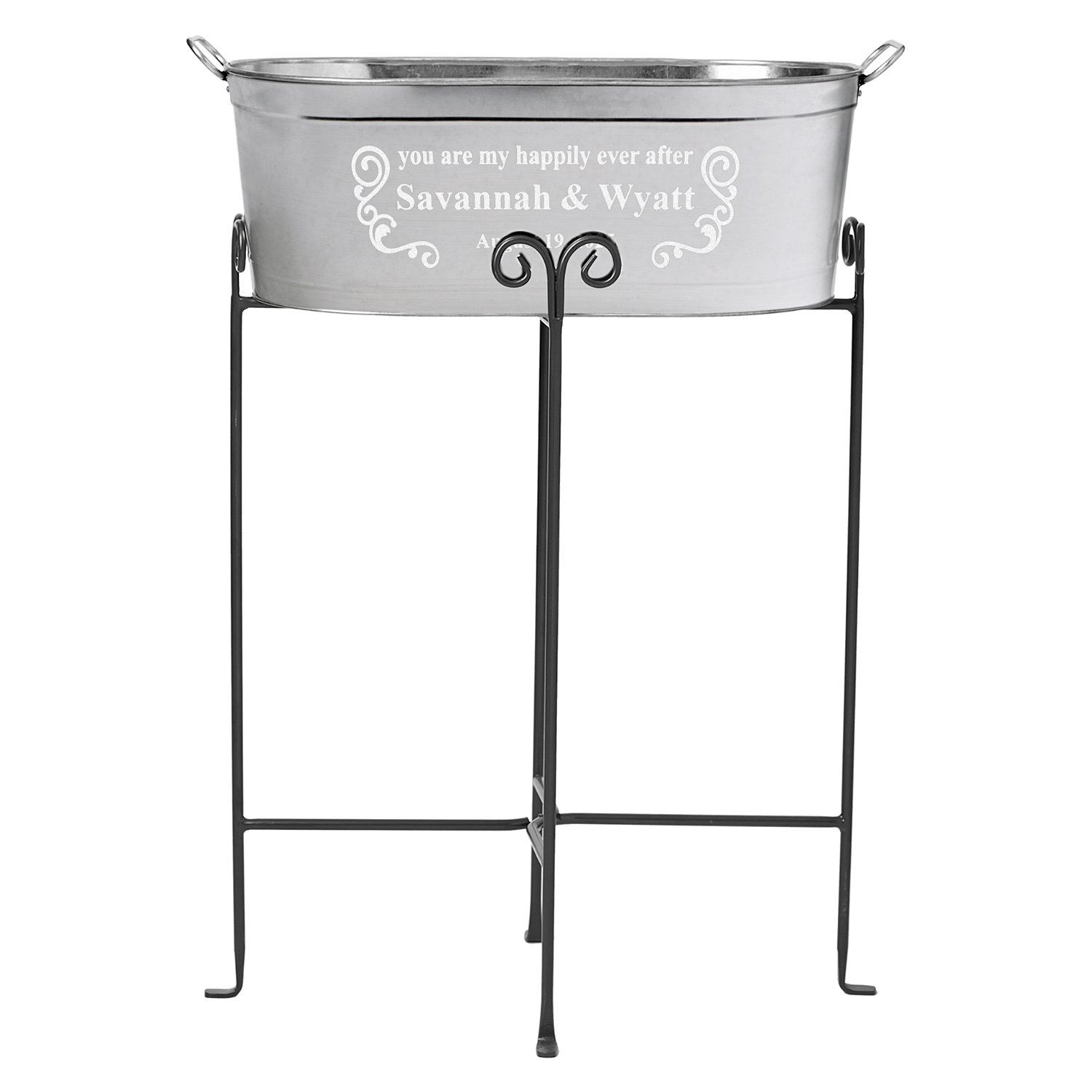 You Are My Happily Ever After Beverage Tub w/Stand