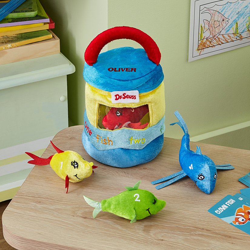 Dr. Seuss's One Fish, Two Fish Personalized Interactive Playset Carrier