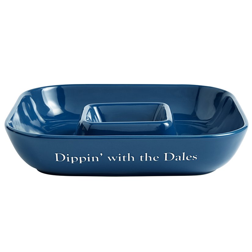 All-In-One Chip & Dip Platter - Blue
