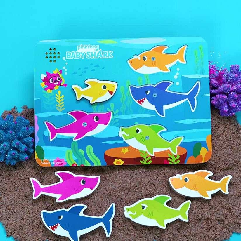 Baby Shark Personalized Musical Shape Puzzle