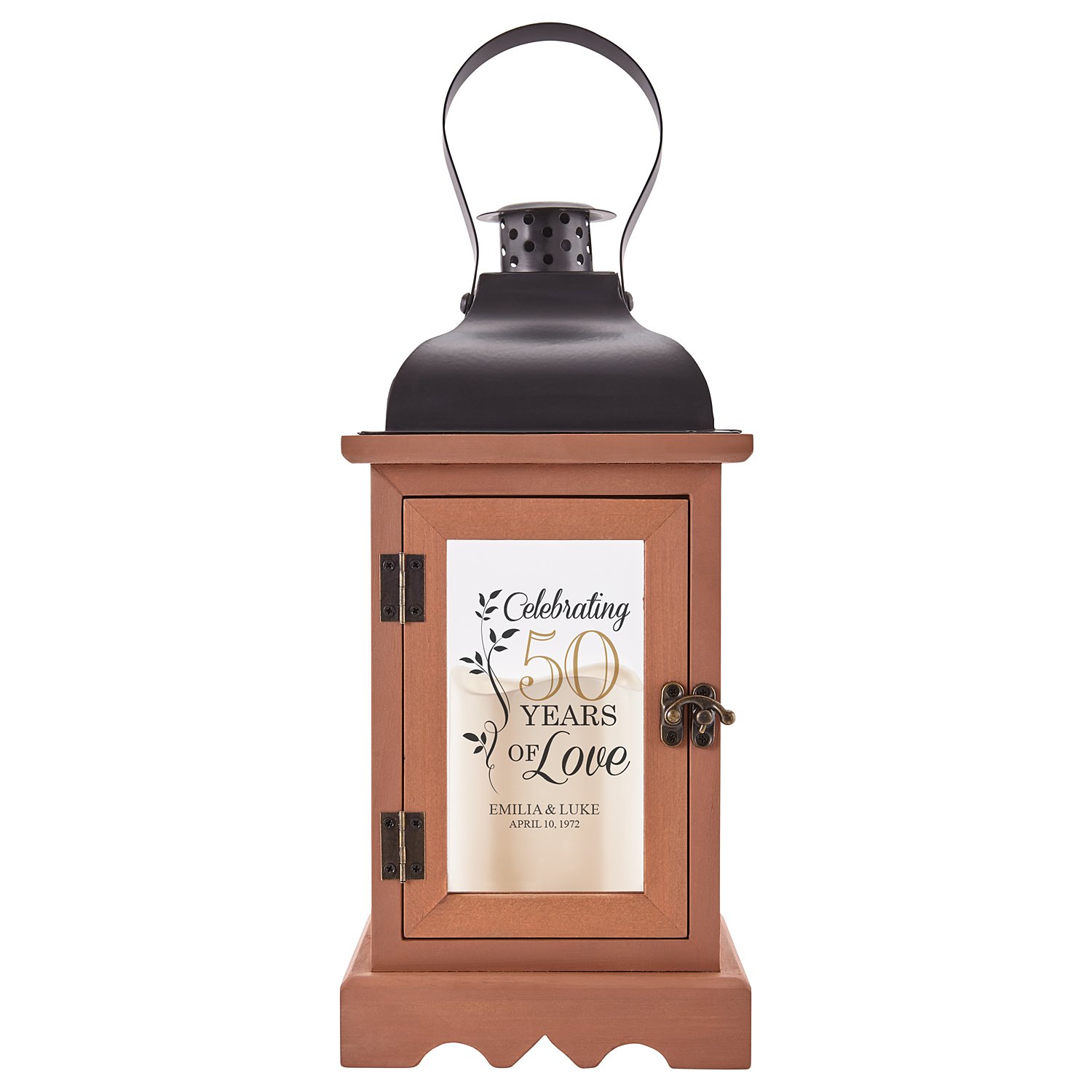 Celebration of Love Anniversary Lantern - Gold - Years