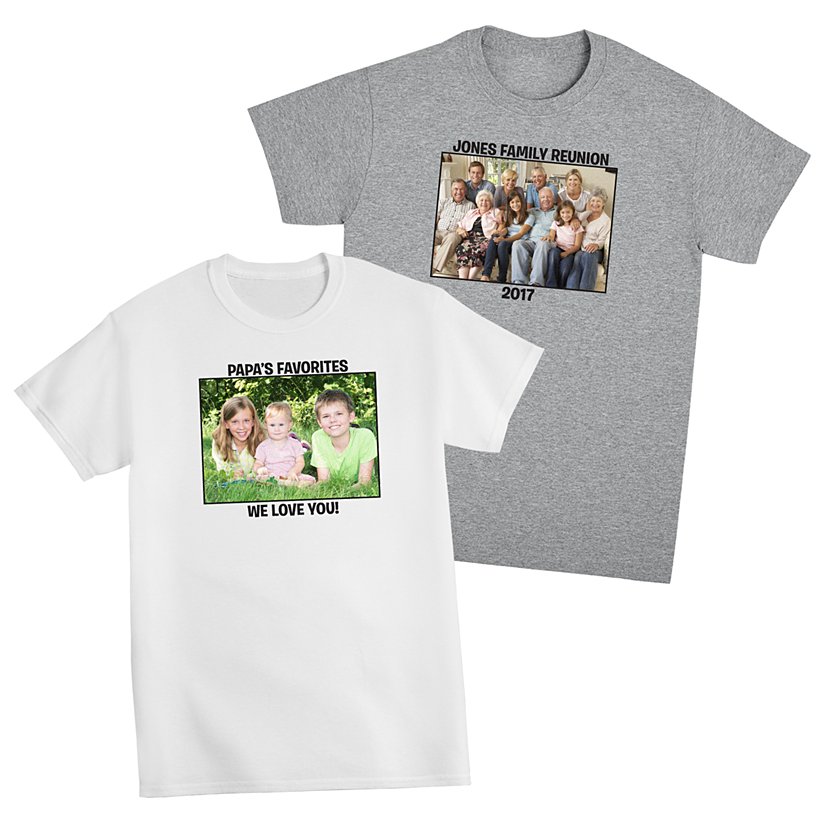 Create Your Own Photo T-Shirt