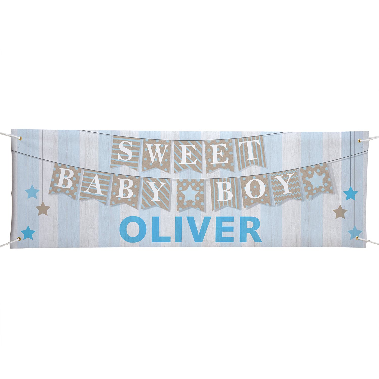 Sweet Baby Banner - Blue - 6ft