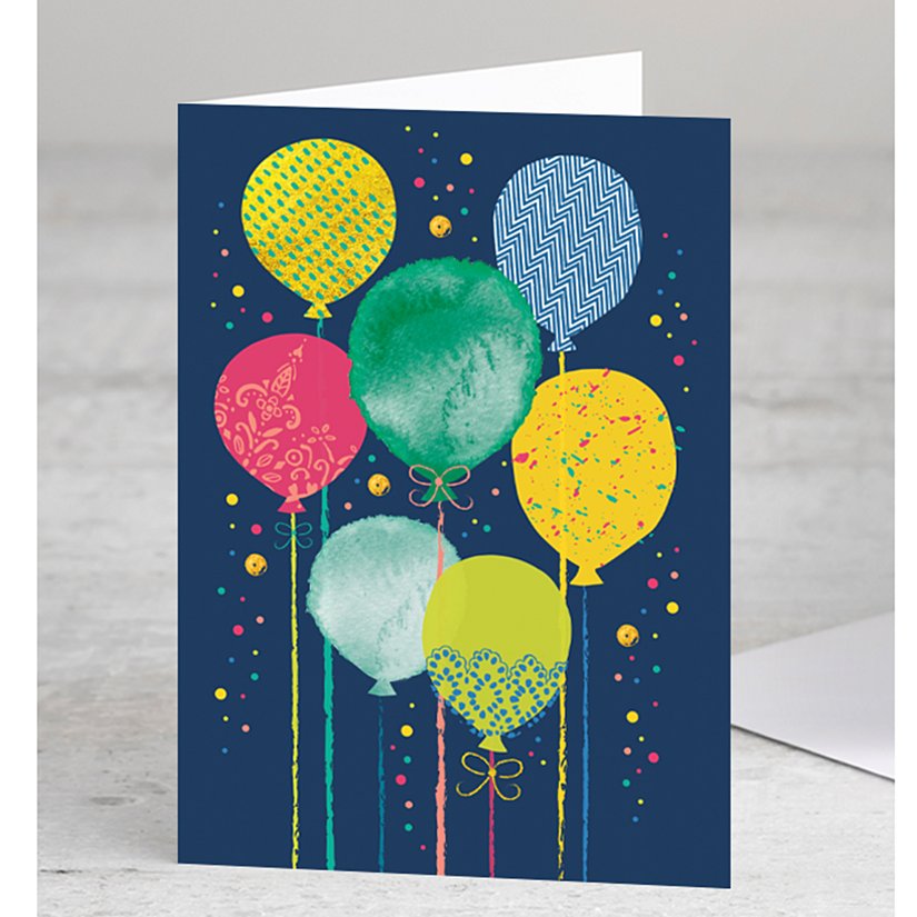 Confetti Balloons Gift Card