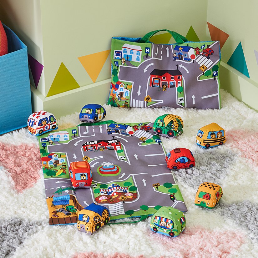 Melissa & Doug Take-Along Town Playmat