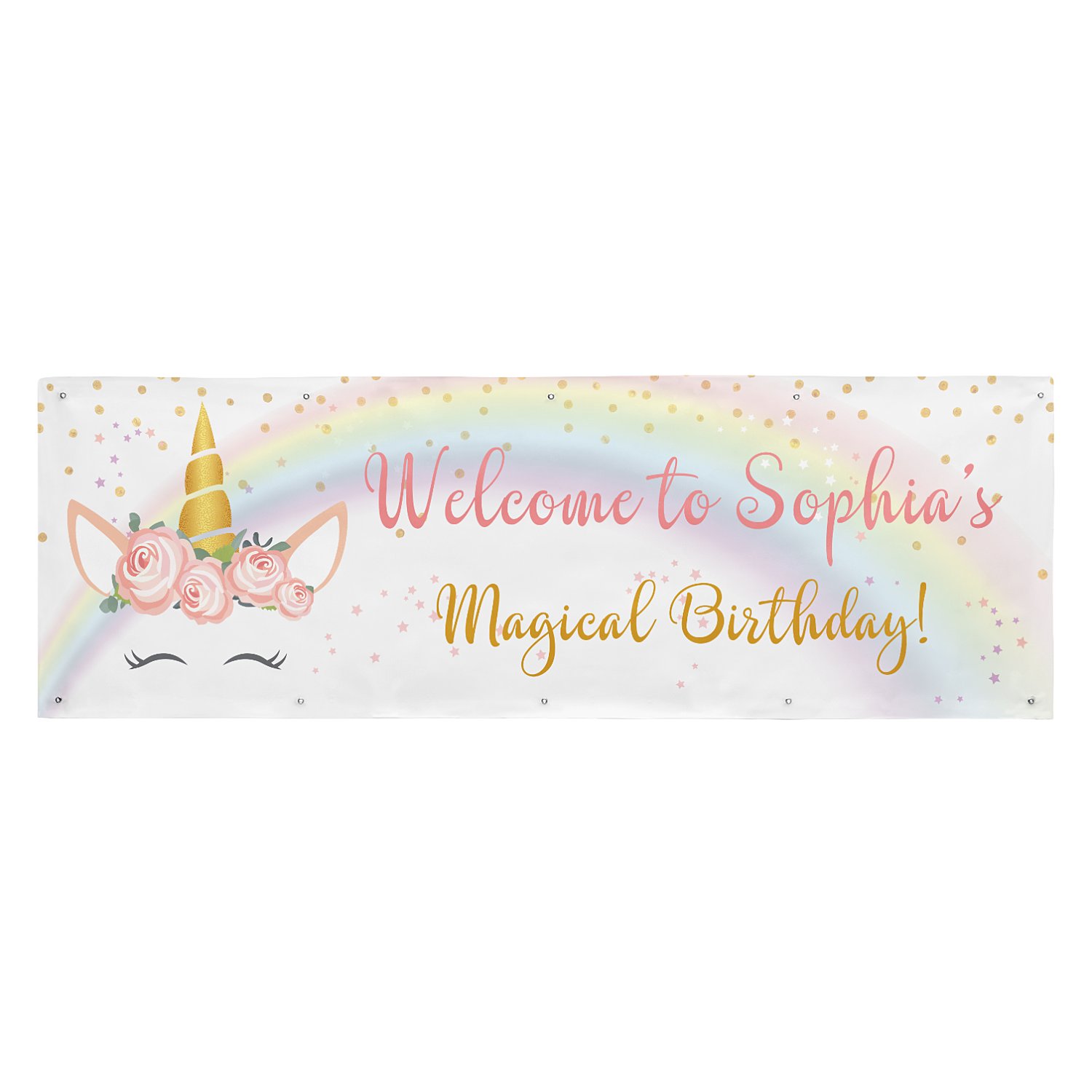 Magical Birthday Banner-10 FT