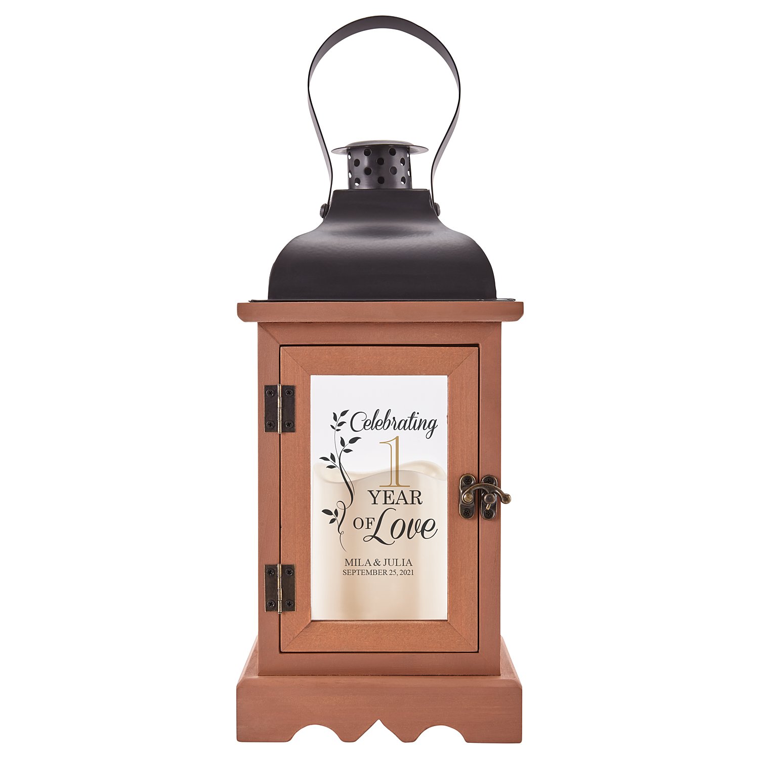 Celebration of Love Anniversary Lantern - Gold - Year