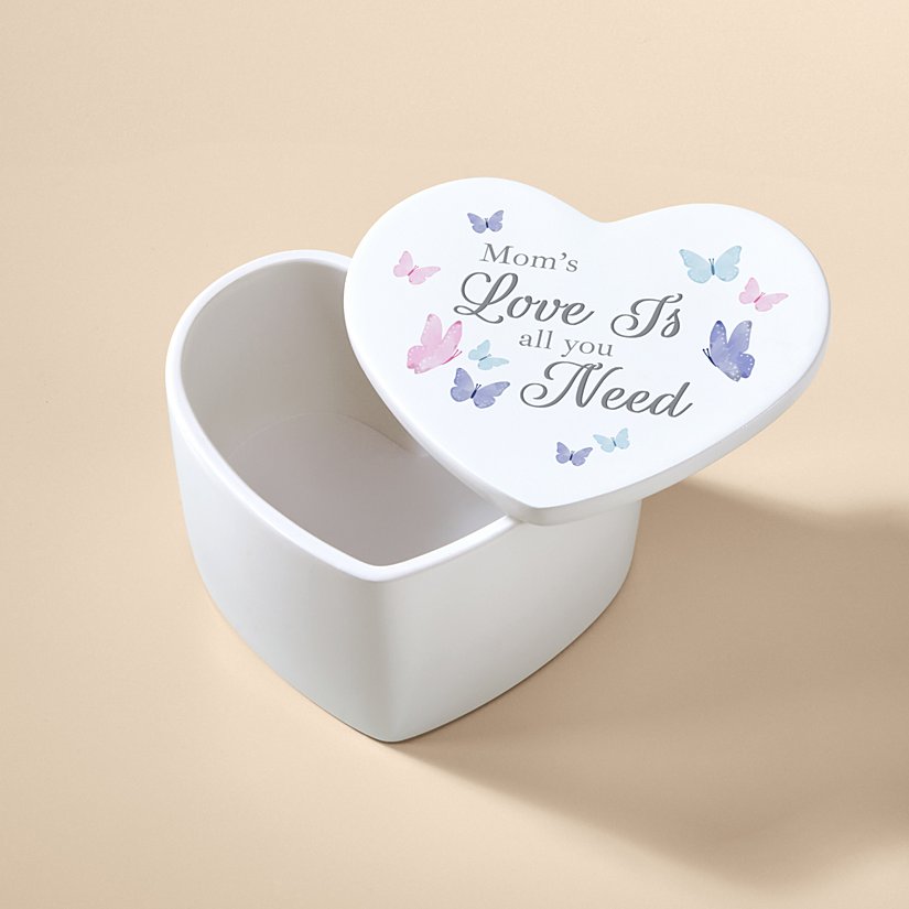 Butterfly Heart Keepsake Box