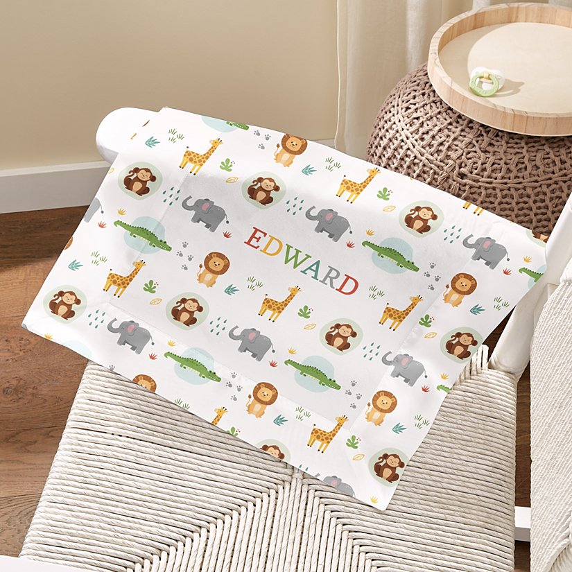 Adorable Animal Personalized Security Blanket