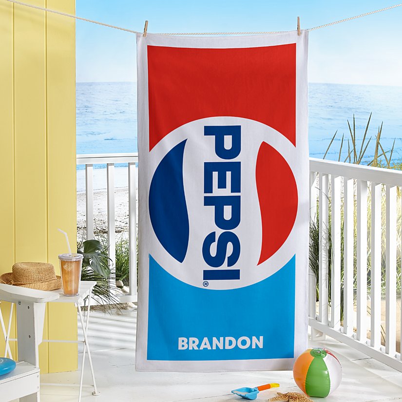 Pepsi® Retro Logo Beach Towel