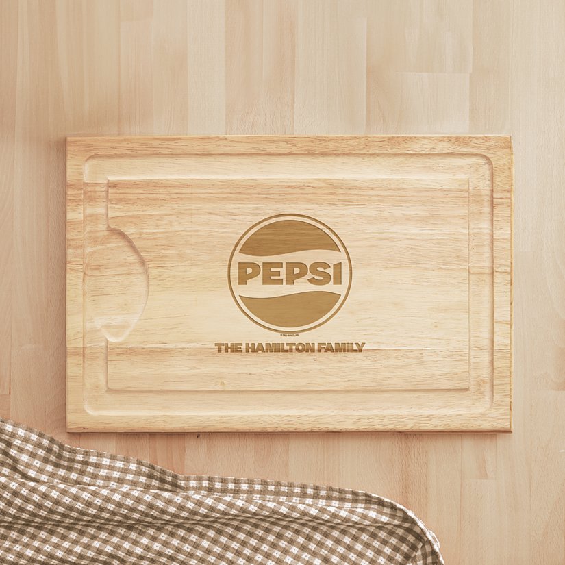 Pepsi® Logo Maple Wood Cutting Board
