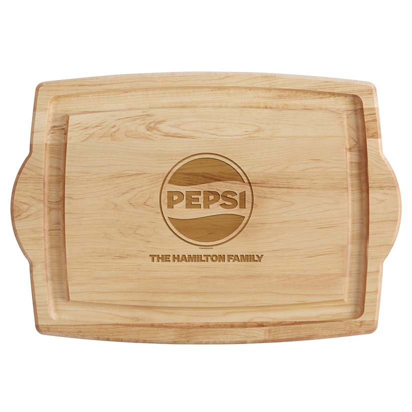 Pepsi® Logo Maple Wood Cutting Board