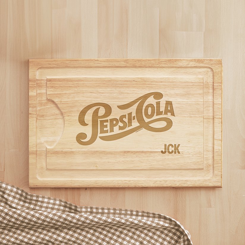 Pepsi® Vintage Logo Maple Wood Cutting Board