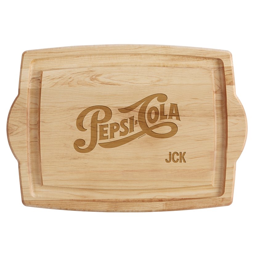 Pepsi® Vintage Logo Maple Wood Cutting Board