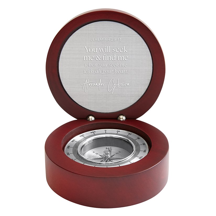 Faith-Guided Compass Keepsake