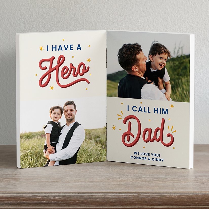 Hero Dad Photo Panel