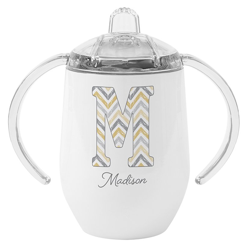 Big Initial Personalized Sippy Cup